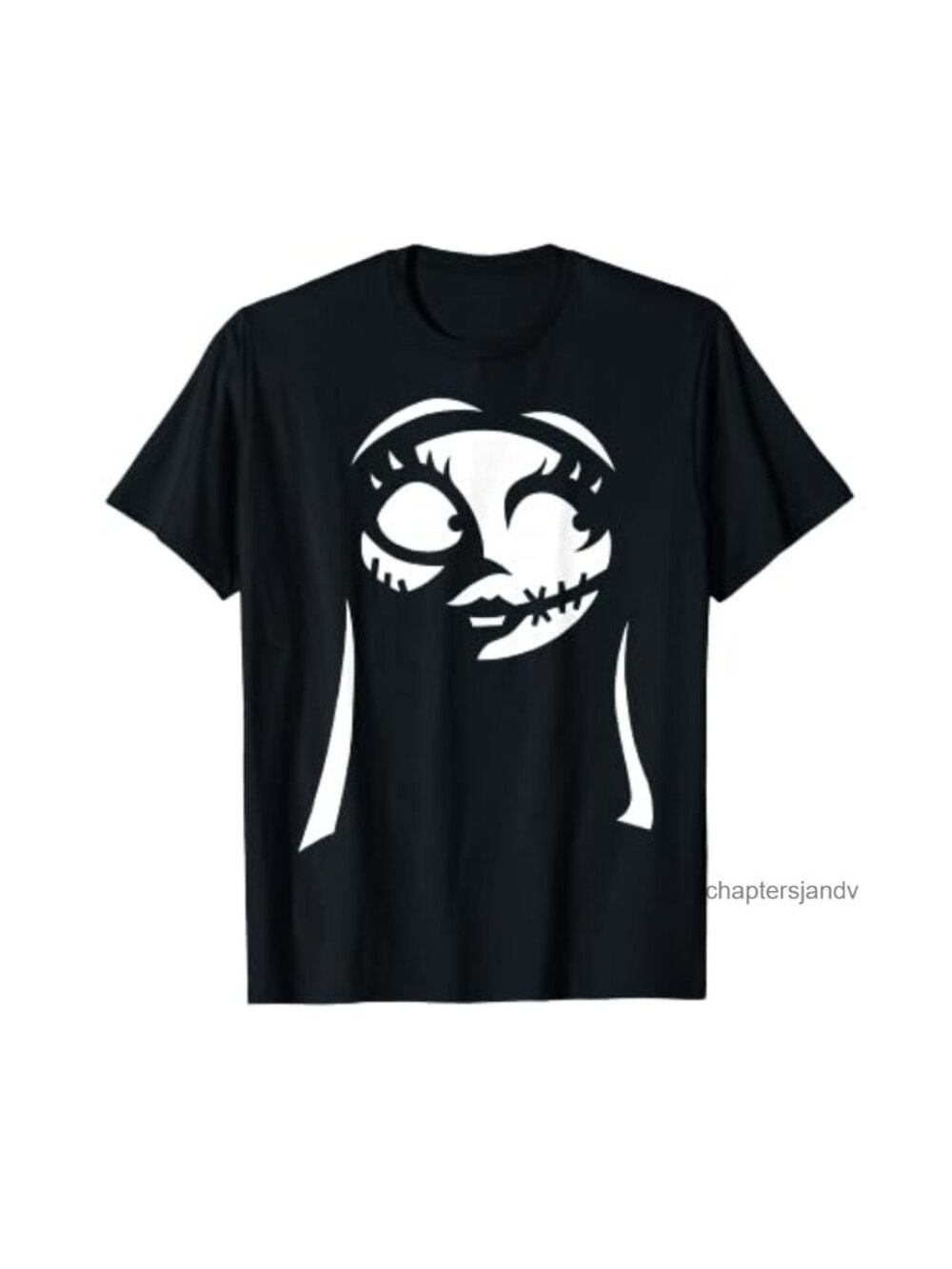 Disney Nightmare Before Christmas Sally Big Face Graphic Tee